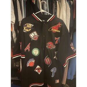 Men’s Otek Basketball Hardball Classic Warm Up Jersey All Star 13 Size XL 1974